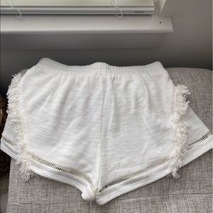 NEW WITH TAGS SUBOO White terrycloth shorts